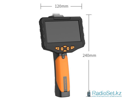 Профессиональный двухкамерный эндоскоп 15 м TESLONG NTS300